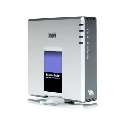 Unlocked Linksys PAP2T VoIP Phone Voice Adapter SIP VoIP Internet Phone Adapter 2 FXS Ports US /UK/A