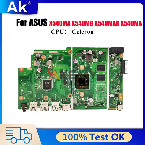 X540MA Laptop Motherboard For ASUS VivoBook D540M X540MA X540M F540M X540MAR X540MAS A540M R540M X54