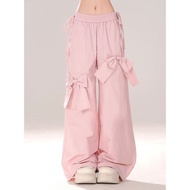 JALLPRONEW - CLOTHING AISYAH PANTS IZZY RIBBON PANTS KOREAN TOP RIBBON MOTIF CULOT/ CURRENT TEENAGE 