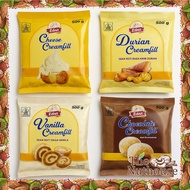 Edna Cream Filling Vanilla Flavored Creamfill/ Durian/ Cheese/ Chocolate/ 500g [HALAL]