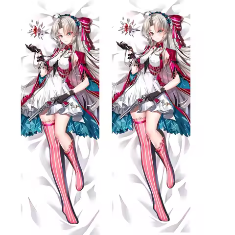 Game Carlotta Montelli cosplay Hug Body Pillow Case 2-Side Peachskin Hugging Wuthering Wave Pillow C