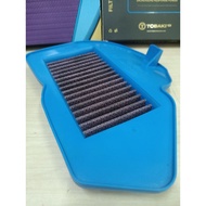 SUZUKI RAIDER150 FI TOBAKI RACING AIR FILTER PERFORMANCE BOOST25% +/- SUZUKI RAIDER150 FI