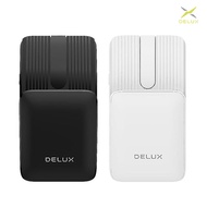 DeLUX MF10 Pro 輕巧摺疊滑鼠(含雷射筆功能) 迷你滑鼠(白色)