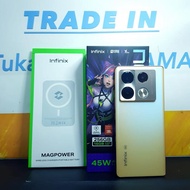 Handphone Infinix Note 40 Pro 5G 8/256GB Second Bekas Fullset