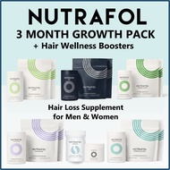 [ 3 Month Growth Pack ] Nutrafol Women / Nutrafol Men / Women's Balance Hair Supplement for Hair Loss / Hair Thinning