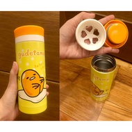 Gudetama stainless steel double wall tumbler for hot and cold (340 mL)
