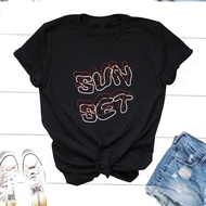 58s BKPP Sunset T Shirts for Women Men Cotton Short Sleeve I Told Sunset about You TV T-shirt  iYP