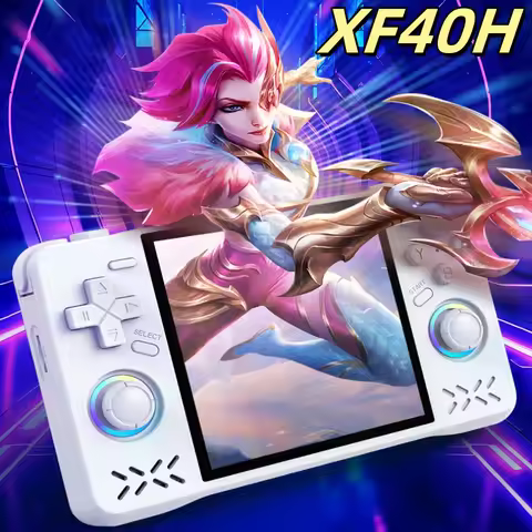 Vibrating XF40H Retro Handheld Game Console Linux 4.0'' IPS Screen WiFi Glowing Rocker Portable Pock