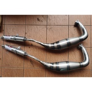 Original GTC Racing Kawasaki RR150/ Double R Racing Exhaust/ ZX150 Racing Ekzos/ Ninja 150 RR GTC ek