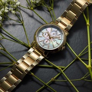 Aries Gold B 7302 G-MOP Chronograph Quartz Gold Stainless Steel Women watch