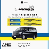 MICHELIN RAINFORCE CONVENTIONAL WIPER FOR NISSAN ELGRAND E51