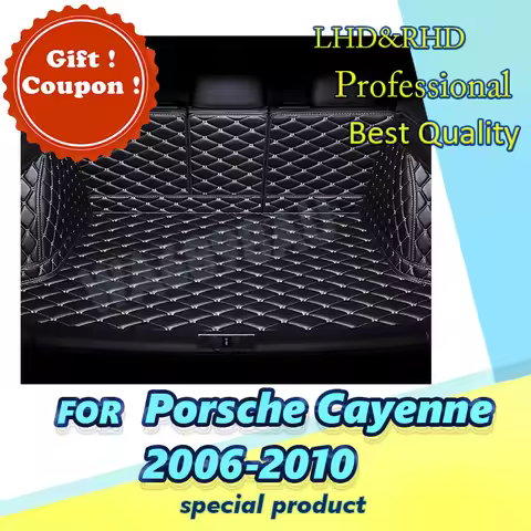 3D Surrounding Design Car Trunk Mat For Porsche Cayenne 2006 2007 2008 2009 2010 Cargo Liner Carpet 