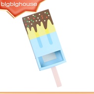 Birthday Gift Box Popcorn Container Ice Cream Shape Candy Boxes Container