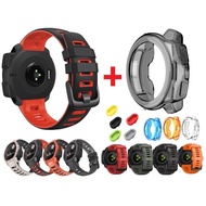 For Garmin Instinct Strap + Case Soft TPU Protector Case For Garmin Instinct Tide / Garmin Instinct Tactical / Garmin Instinct Solar Strap Garmin Instinct Case Soft Sports Instinct Band Garmin Accessory