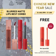 [Bundle] Blur Water Lip Tint + Velvet Lip Tint - Blurred Matte Lips Best Combo