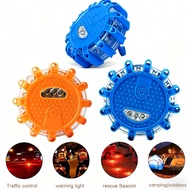 Emergency Led Road Flares Warning Strobe Light Car Police Lamp Magnetic Roadside Beacon