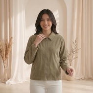 Daisy by Voir Malaysia (Jacket) Khaki Jacket Casual Daily Wear