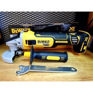 DEWALT เครื่องเจียร์ไร้สาย DCG405N(เครื่องเปล่า)DCG405P2(ครบชุด)  4 นิ้ว 18V BRUSHLESS MOTOR