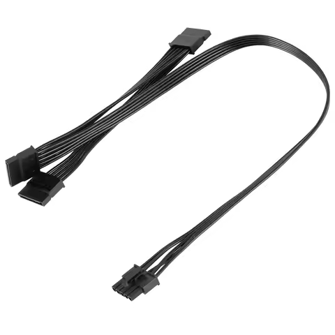 5 Pin To 3 SATA Hard Drive HDD Power Cable Only for Cooler Master V550 V650 V750 V850 V1000 V1000 Mo