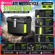Linxun. Motorcycle Top Box Motorcycle Box 45L 36L Large Capacity Universal Motorcycle Tail Box