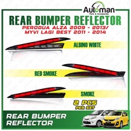 Rear Bumper Lamp Perodua Myvi Lagi Best 2011 - 2014 Alza 2009 - 2013 Reflector Brake Light LED DRL S