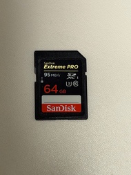 SanDisk Extreme PRO 64GB SDXC UHS-I 95 mb/s Memory Card