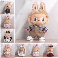 38cm Labubu Plush Doll Clothes Replacement Labubu Time to Chill Doll Clothes