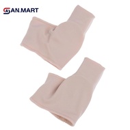 AN.MART 2Pcs Hallux valgus straightener fabric gel toe bunion corrector pad protector MY