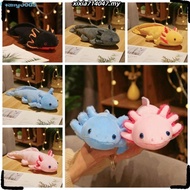 ALLGOODS Colorful Newt Pl ush Toy, Plushie Axolotl Salamander Plush Toy, Peluche Newt Fish Salamande