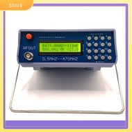 【ELECT】FM Radio Intercom Signal Generator 0.5M-470MHz Frequency Meter Tester Generator