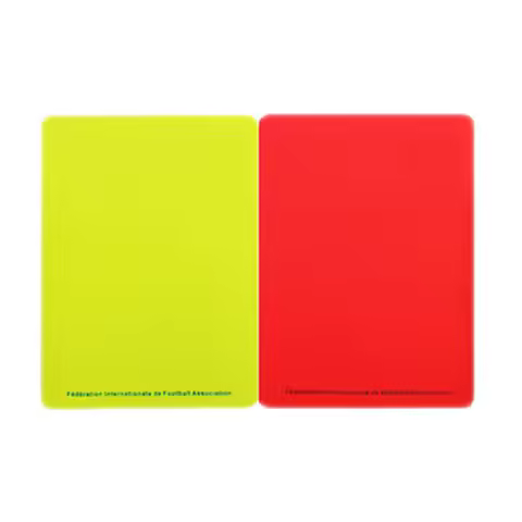 Football Referee Card Set Sports Soccer Referee Card Set Football Referee Red and Yellow Card with P