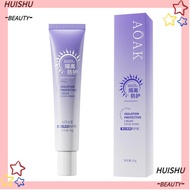 HUISHU Sun Protection Cream, Moisturizing Concealer Isolation Protection Cream, Natural Brighten Inv