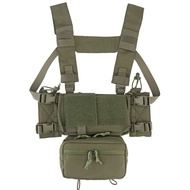Uniontac ยุทธวิธี chest RIG Modular น้ำหนักเบา chest RIG MK3 MK4ชุด w/ 5.56 MAG กระเป๋า