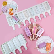 Mp Sj 8 Hole Silicone Ice Cream Mold With 20 Popsicle Sticks - Sj820 - White Deal