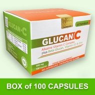 Glucan C PREMIUM Immunity Booster (Beta Glucan + Vitamins + Minerals + Herbal) 100 Capsules