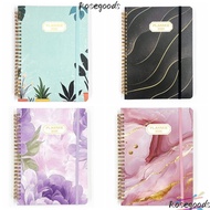 ROSEGOOD Calendar 2026, Jan.2026 - Dec.2026 Agenda 2026 Planner,  Weekly and Monthly Monthly Tabs A5