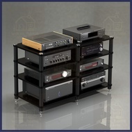 Multifunctional Audio Rack Hi-Fi Amplifier Cabinet TV Stand Entertainment Unit Karaoke Equipment Sto