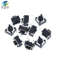 DIY 100pcs Tactile Switch Momentary Tact 6x6x5 6*6*5mm DIP Middle 4 pin ever