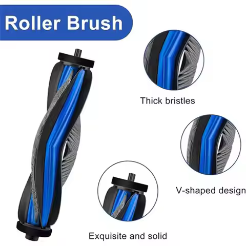 (ABUB) 2 Pcs Main Brush for Ecovacs Deebot X11 Omnicyclone/ X11 Pro/ X11 Pro Omni/ X11 Vacuum Cleane