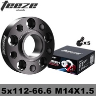 อะแดปเตอร์สเปเซอร์ล้อ Teeze PCD 5x112 CB 66.6 มม. M14x1.5 สำหรับรถยนต์ Mercedes-Benz C-Class W204 ปี