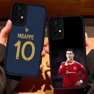 S82 Ronaldo Casing for Samsung A05S A54 A16 S25 Ultra A14 A55 A34 A56 A15 A04s A36 A35 A25 A24 5G bl