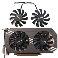 NEW 75MM 4PIN GA81S2U GA81O2U GTX 970 GPU Fan，For ZOTAC Geforce GTX 970 Graphics card cooling fan