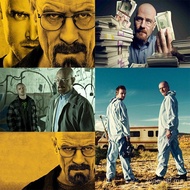 Breaking Bad Rv TV Poster Jesse Pinkman Heisenberg Walter White Canvas Painting Wall Art Picture Pri