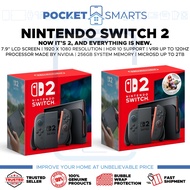 [Global Version] Nintendo Switch 2 (7.9" Display | HDR10 Support | 256GB System Memory | MicroSD up 