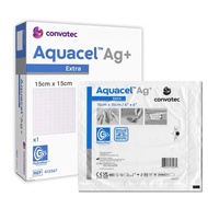 AQUACEL® Ag+ Extra™ 15x15cm (EXP:7/2026)(READ:below)