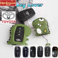 Hardingsun เคสกุญแจรถยนต์สำหรับ Toyota ใหม่ทั้งหมด Fortuner Fortuner GR Fortuner Legender Sigma4 Cam