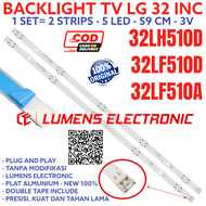 BACKLIGHT TV LED LG 32 INC 32LH510 32LF510 D A 32LH510D 32LF510D 32LF510A LAMPU BL LED 32LH 32LF 5K 