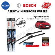 Bosch Aerotwin Retrofit U Hook Wiper Set for Hyundai Elantra AD Facelift (Year 2018-Present(AD-facelift)(26"/14)