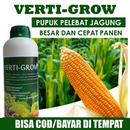 500 ML PUPUK NPK Cair Pelebat dan Pembesar Jagung Verti-GROW  - Obat Pembesar Jagung Lebat Tahan Musim Hujan dan Kemarau - Pupuk Organik Semprot lebatkan Jagung Tanpa Rontok dan Jagung Besar 100% ORIGINAL NPK Cair Tanaman Semua Jenis Jagung