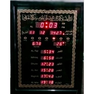 JAM AZAN DIGITAL ATUOMATIC 5 WAKTU AZAN IKUT LOCATION WATCH AZAN ISLAMIC DATE IN